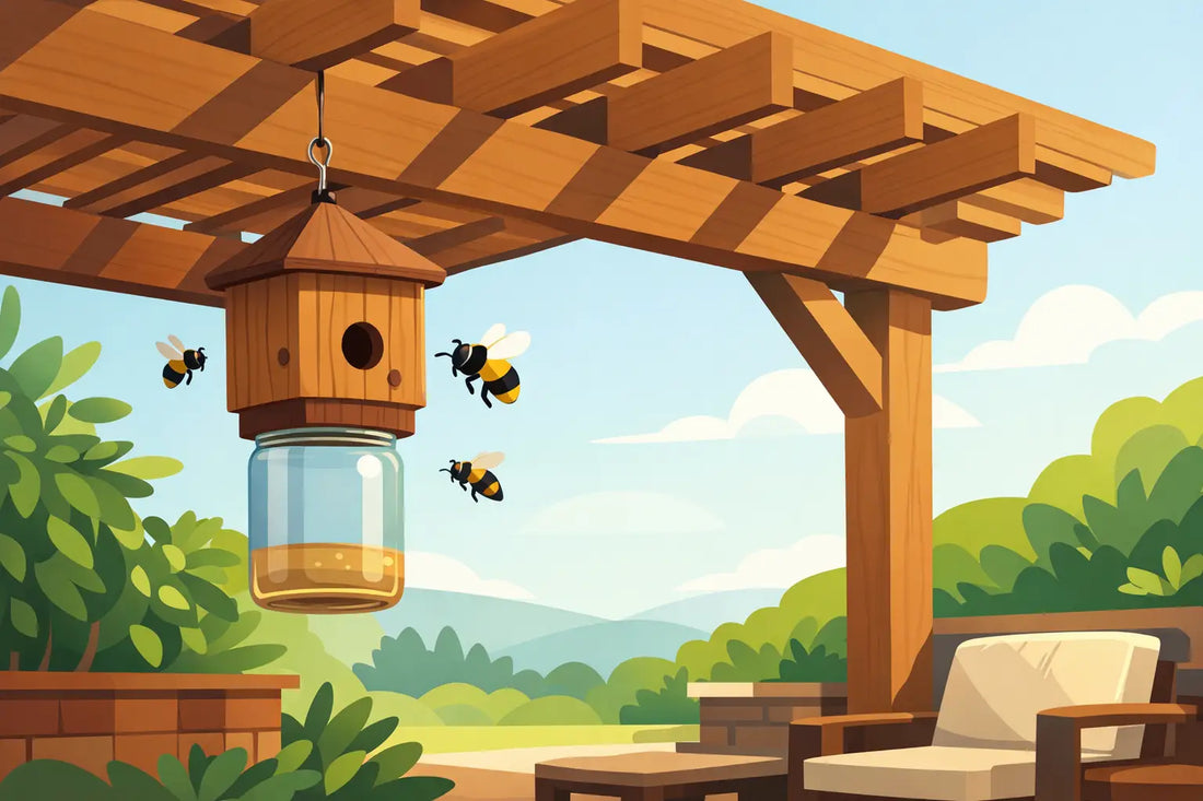 Best Carpenter Bee Trap for Pergola Use