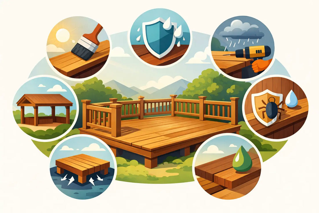 7 Best Ways to Protect Deck Lumber