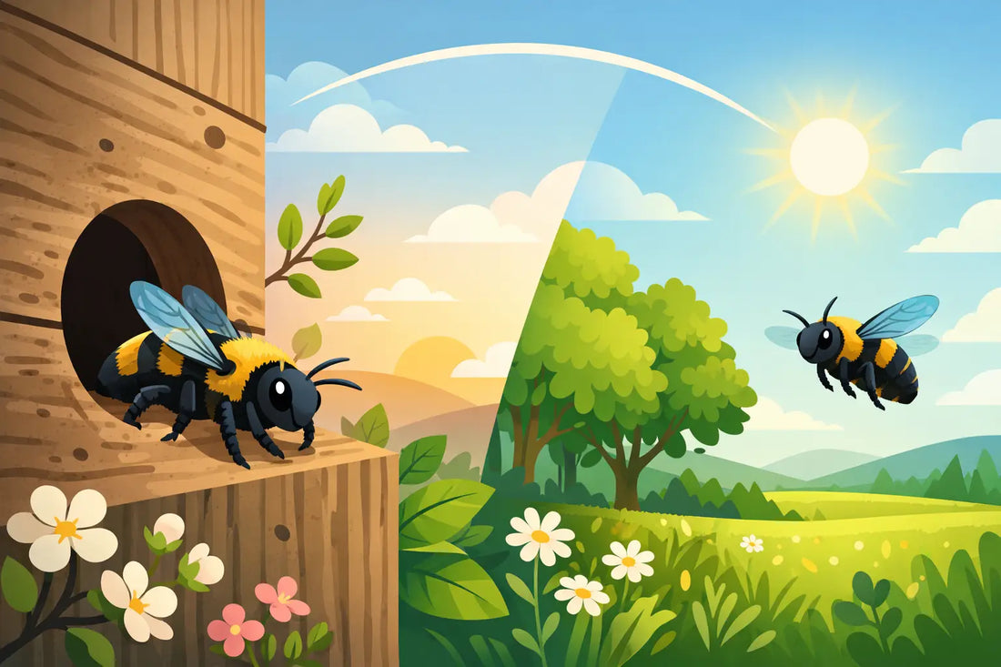 When Do Carpenter Bees Emerge Each Year?