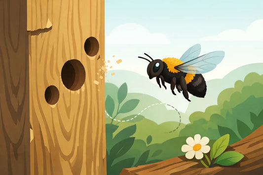 What Attracts Carpenter Bees to Wood?