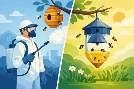 Professional Exterminator or Bee Trap?