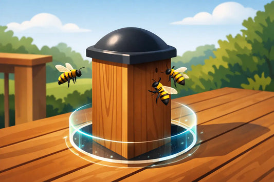 Deck Post Bee Protection That Actually Works