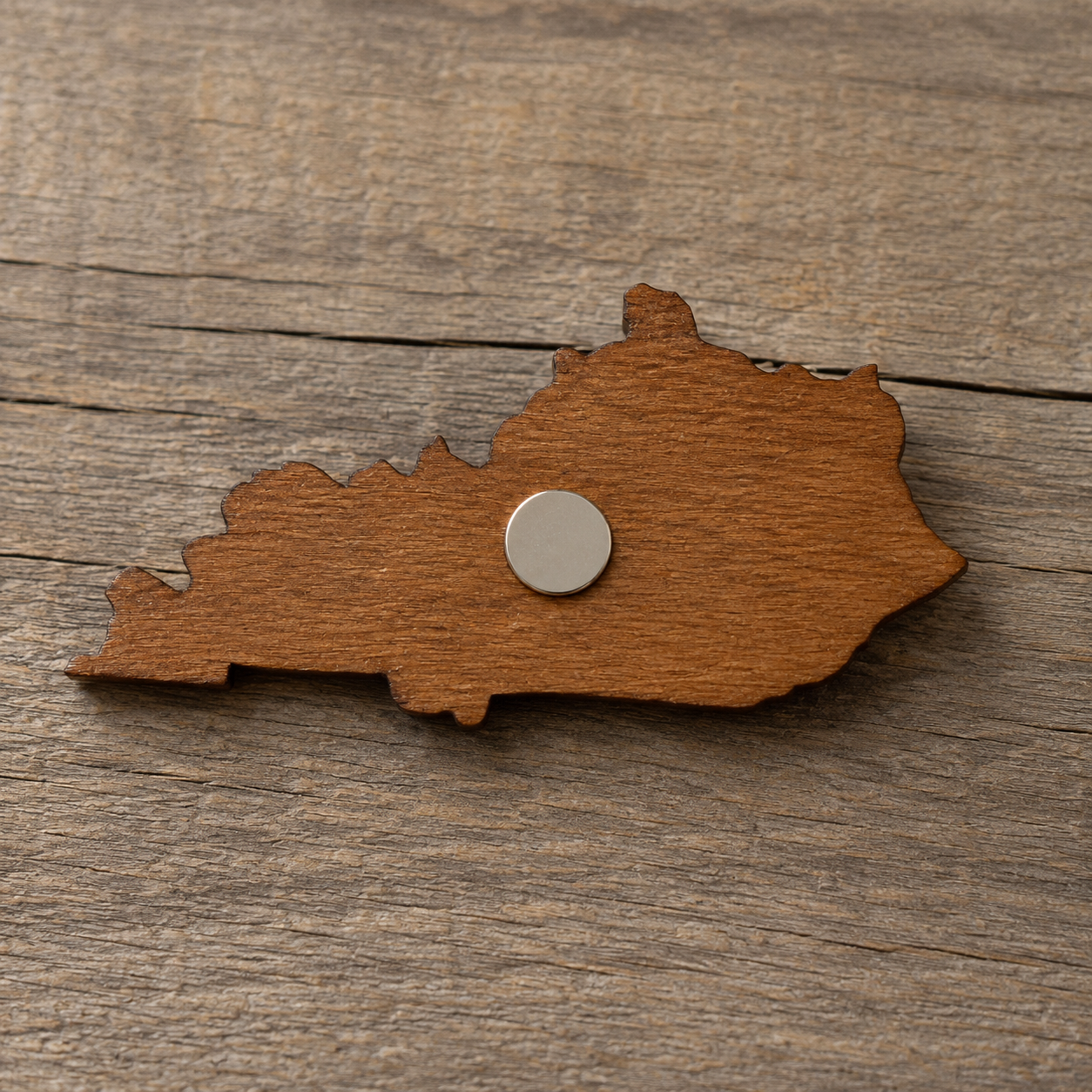 Kentucky “Unbridled Spirit” Cherry Wood Magnet
