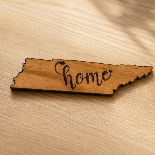 Tennessee Cherry Wood Home Magnet,