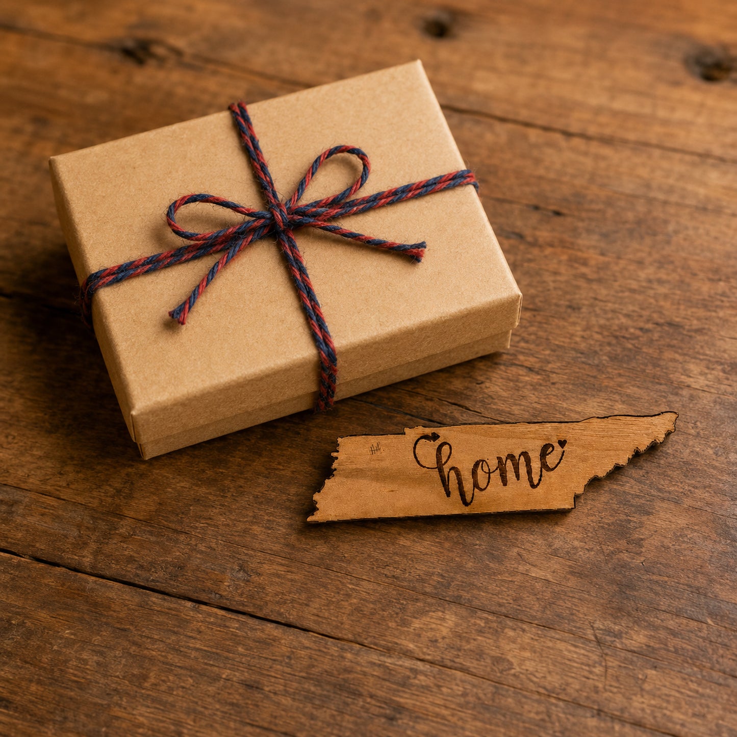 Tennessee Cherry Wood Home Magnet,