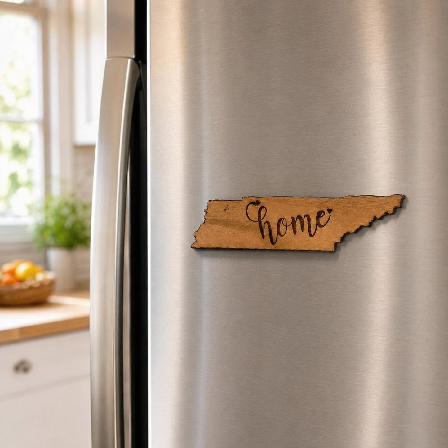 Tennessee Cherry Wood Home Magnet,