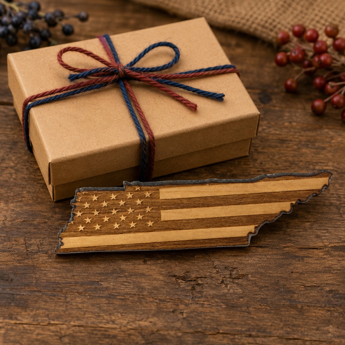 Tennessee American Flag Magnet