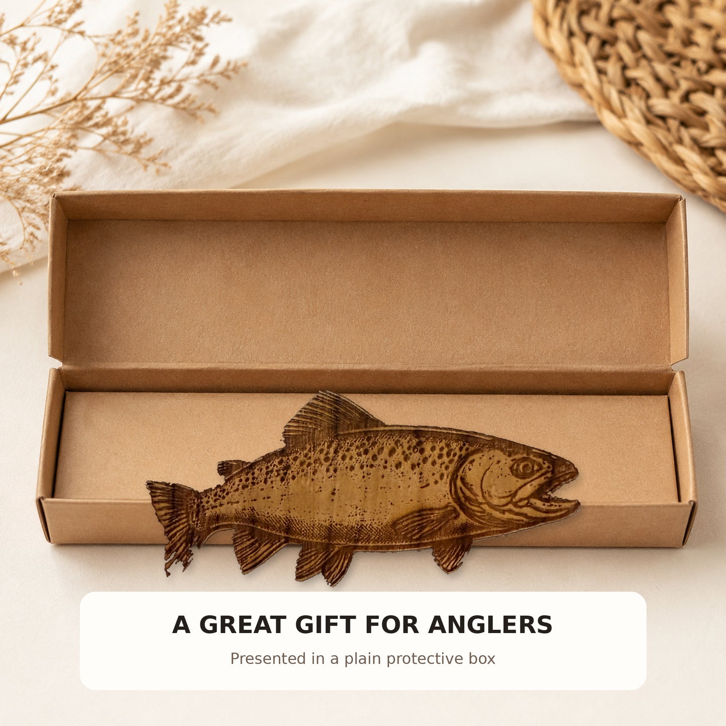 Cherry Trout Magnet