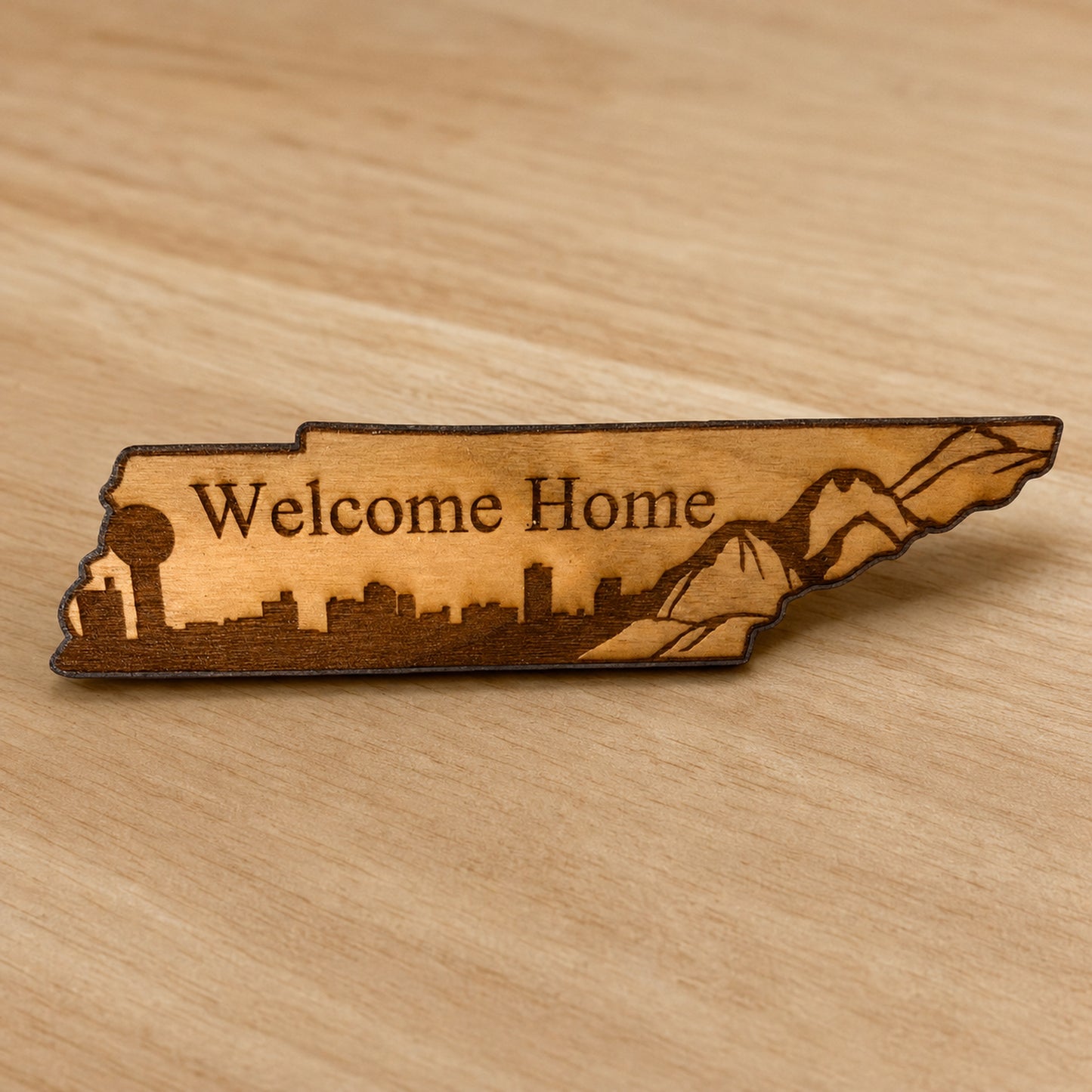 Tennessee Welcome Home Magnet with Skyline