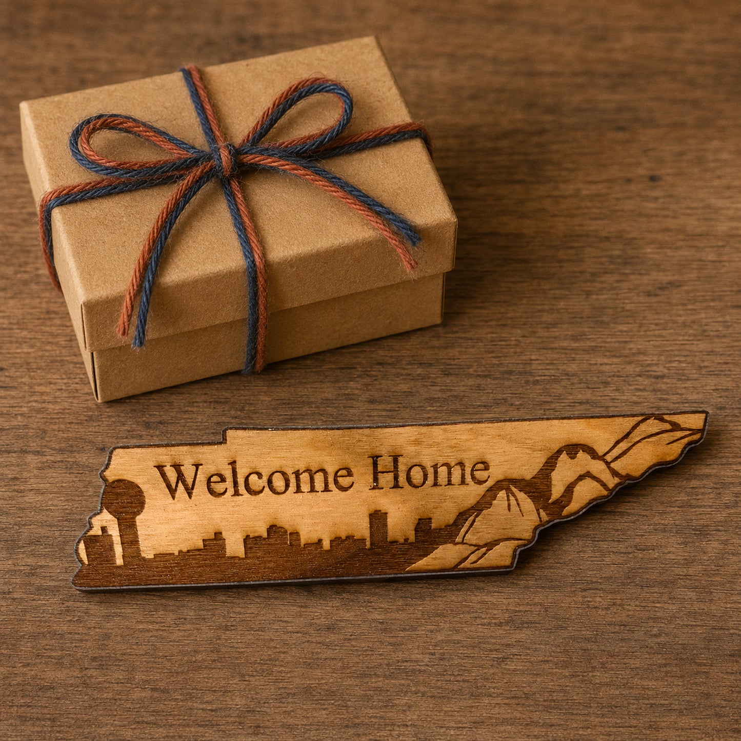 Tennessee Welcome Home Magnet with Skyline